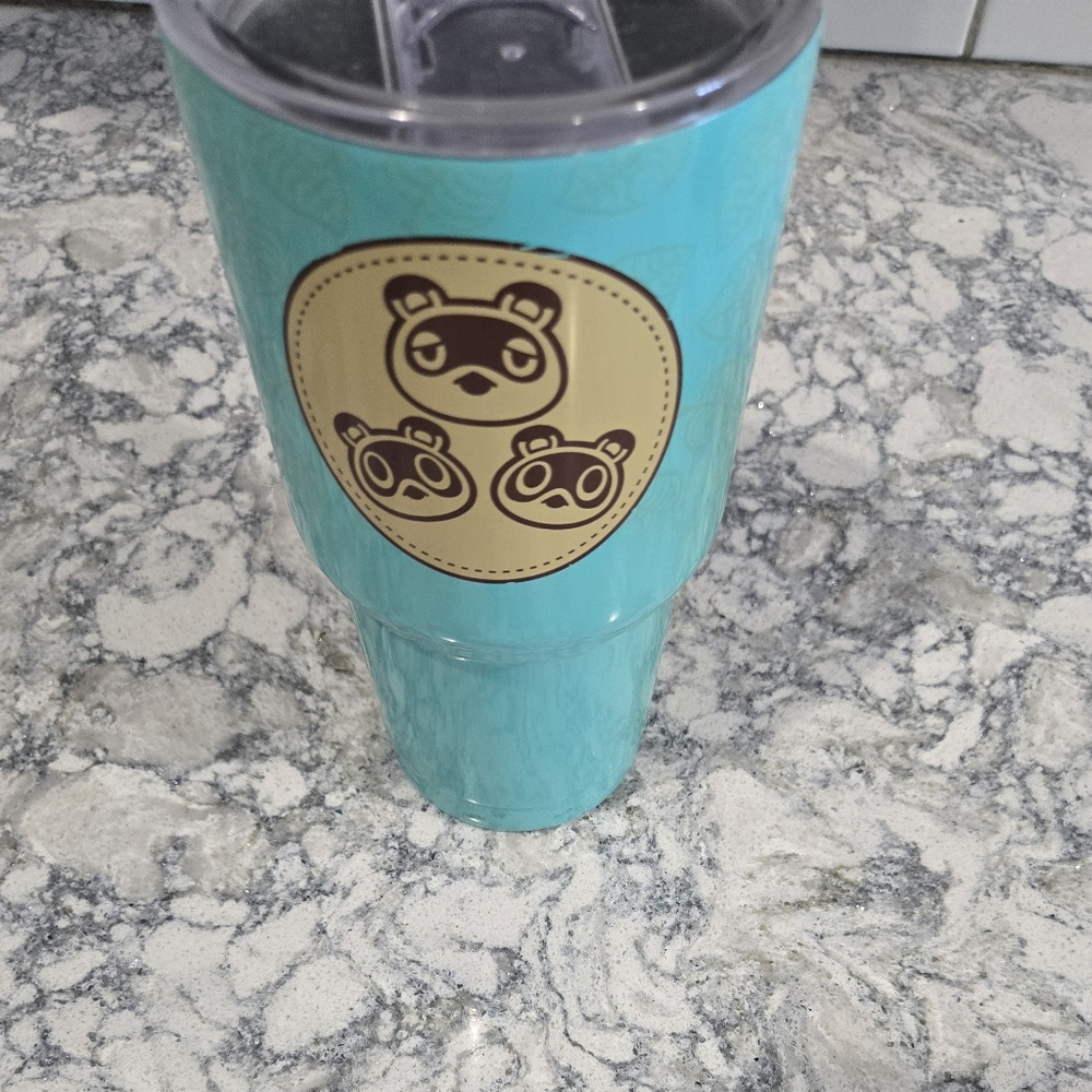 Animal Crossing Nintendo 30 Oz Tumbler With Lid